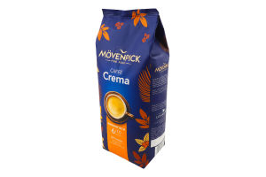 Кофе натуральный жареный в зернах Caffe Crema Movenpick м/у 1кг