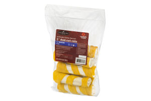 Champion Breed 5" Dual Curl Rolls For Medium Dogs Rawhide Treats - 8 CT