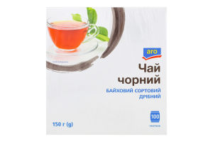 Чай черный байховый мелкий Aro к/у 100х1.5г