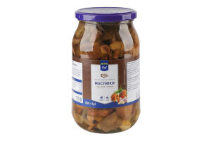 Грибы маслята с чесноком и укропом маринованные Metro Chef с/б 850г
