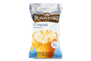 Морозиво 12% пломбір у цукровому ріжку Крем брюле Старий рецепт Bukovinske м/у 80г