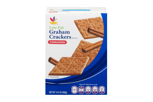 Ahold Low Fat Graham Crackers Cinnamon