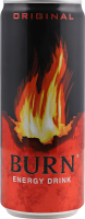 Напиток энергетический безалкогольный сильногазированный Original Burn ж/б 250мл
