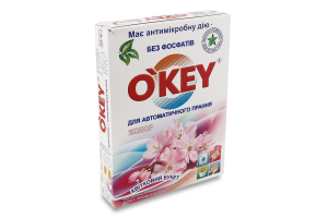 Порошок пральний Квітковий букет колор автомат 400г О"Кей