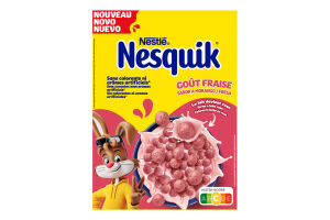 Завтрак сухой готовый с витаминами и железом Strawberry Nesquik м/у 310г