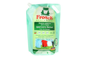 Средство жидкое для стирки цветного белья Frosch 2л