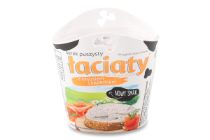 Крем-сир збитий з лососем та кропом 58% 150г стакан Laciaty