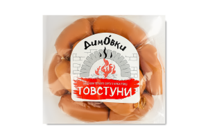 Сардельки из мяса птицы Толстяки Димовки 1с кг