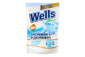 Отбеливатель порошкообразный Classic Oxi Wells Natural 200г