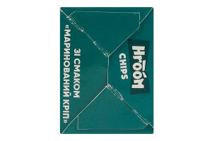 Чипсы картофельные пластинки Маринованный укроп Hroom к/у 50г