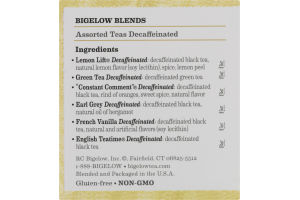 Bigelow Assorted Teas Decaffeinated Tea - 18 CT