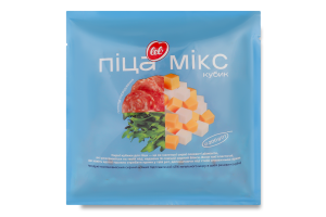 Продукт сырный 45% молокосодержащий мягкий подплавленный кубик Пицца микс Lel' м/у 200г