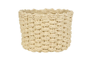 Корзина для зберігання Home&Care бежева 18*13см