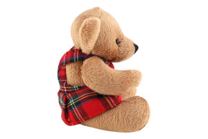 Прикраса декоративна Ведмедик пухнастий в асортим