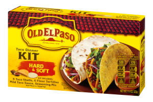 Old El Paso Taco Dinner Kit Hard & Soft