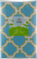 Smart Living Summer Oblong Vinyl Tablecloth