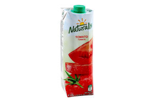 Сок с солью и сахаром пастеризованный Tomato Naturalis т/п 1л
