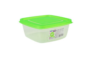 Контейнер универсальный 0.5л 124x124x53мм Квадратный №1 Эконом бокс Ал-Пластик 1шт