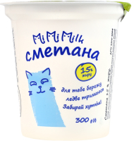 Сметана 15% Mimimilk ст 300г