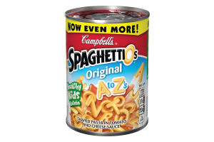Campbell's SpaghettiO's A To Z's Original