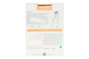 Колготки женские Conte elegant Slimfit 40den 2 bronz