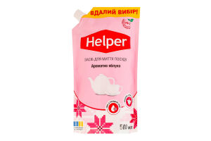 Средство для мытья посуды Ароматное яблоко Helper 500мл