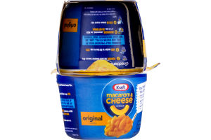 Kraft Macaroni & Cheese Dinner Cups Original Flavor - 4 CT
