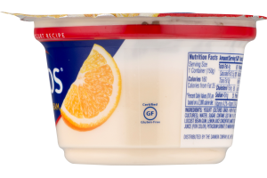 Dannon Oikos Yogurt Orange Cream