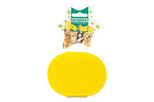 Щітка д/собак Dog Salon силікон на руку 8*13см Tatrapet