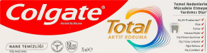 Паста зубная Чистая мята Активная защита Total Colgate 75мл