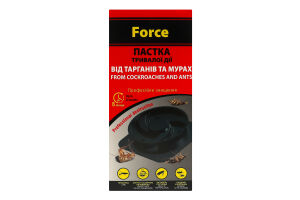 Пастка від тарганів та мурах тривалої дії Force 6шт