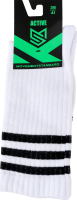 Шкарпетки MovementStandard Active №MS M0350S 00 38-41 білий-чорний