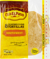 Old El Paso Seasoned Flour Tortillas - 8 PK