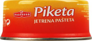 Паштет Podravka печінковий в пікеті