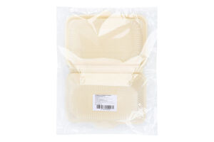 Ланчбокс з кукурудзяного крохмалю односекційний 19*16см Hozer