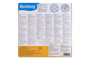 Басейн Bestway Scrub-a-Dub прямокутний 86х86х25