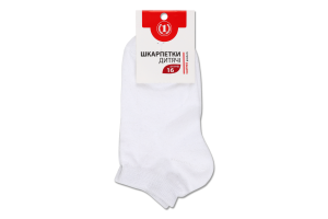 Носки детские короткие ТМ "1" №1429307 16 белый