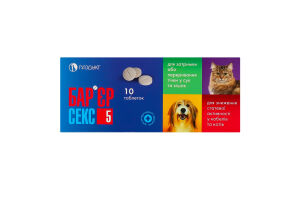 Заcіб д/котів та собак Бар"єр Секс 10таблеток Продукт