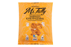Изделия макаронные Зайчата кукурузные Ms.Tally м/у 200г