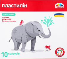 Пластилін дит. Захоплення 10 кол. 160 г стек 20030
