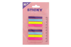 Індекси пластикові Fusion 7*50мм 200шт Yes