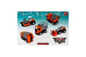 Авто для детей от 12мес №39477 Tech truck Tigres 1шт