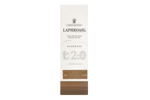 Виски 0.7л 59.6% односолодовый Elements Laphroaig к/у
