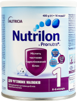 Смесь молочная сухая для детей 0-6мес 1 Для чувствительных малышей Nutrilon ж/б 400г