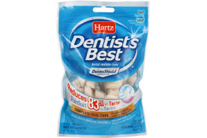 Hartz Dentist's Best Dental Rawhide Chew With Denta Shield Beef Flavored Small Dogs- 10 CT
