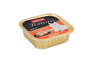 Корм д/котів з куркою яловичиною та морквою 100г Вом Фейштн