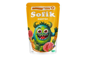 Напій соковий безалкогольний негазований зі смаком гуави Exotic Sofik д/п 200мл