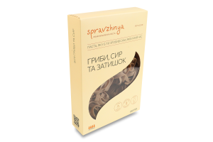Паста с грибами и сыром Феттуччине Spravzhnya к/у 250г