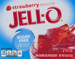Jell-O Sugar Free Gelatin Dessert Strawberry