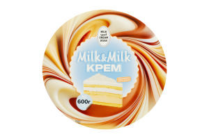 Торт бісквітний Milk&Milk Крем ТОВ Бріошь п/у 600г